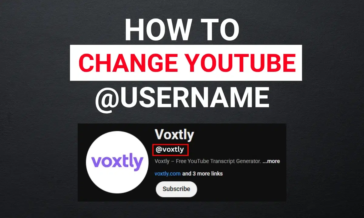 How to Change YouTube Username (2026) — Handle, Channel Name, Every Device